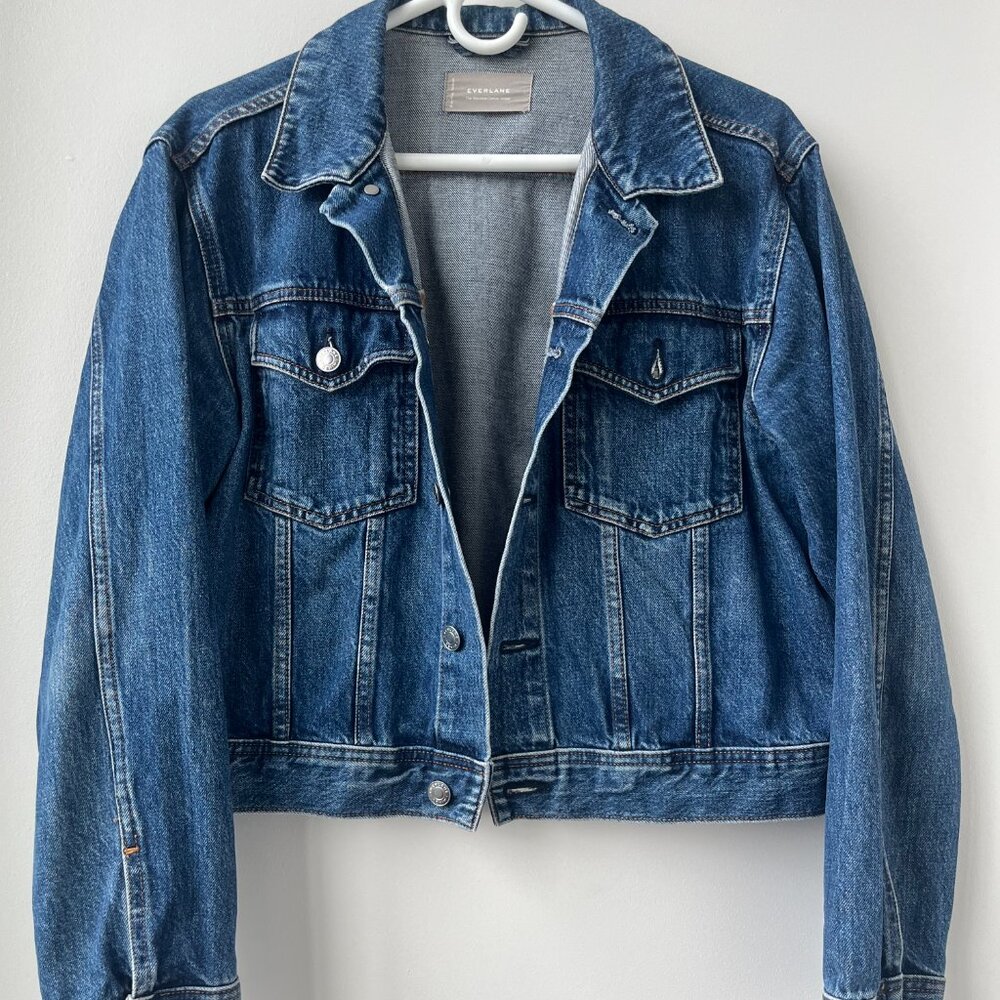 Everlane Shrunken Denim Jacket